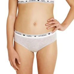Lot de 2 slips fille Coton Utlra Doux Athena Fille bleu