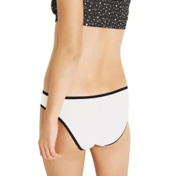 Lot de 3 slips fille Ecopack Mode Girl by Blanc en coton