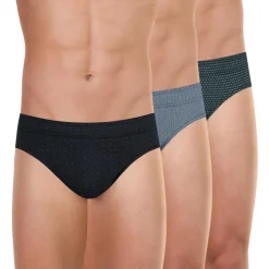 Lot de 3 slips homme Trio Fantaisie Eminence multicolore en coton