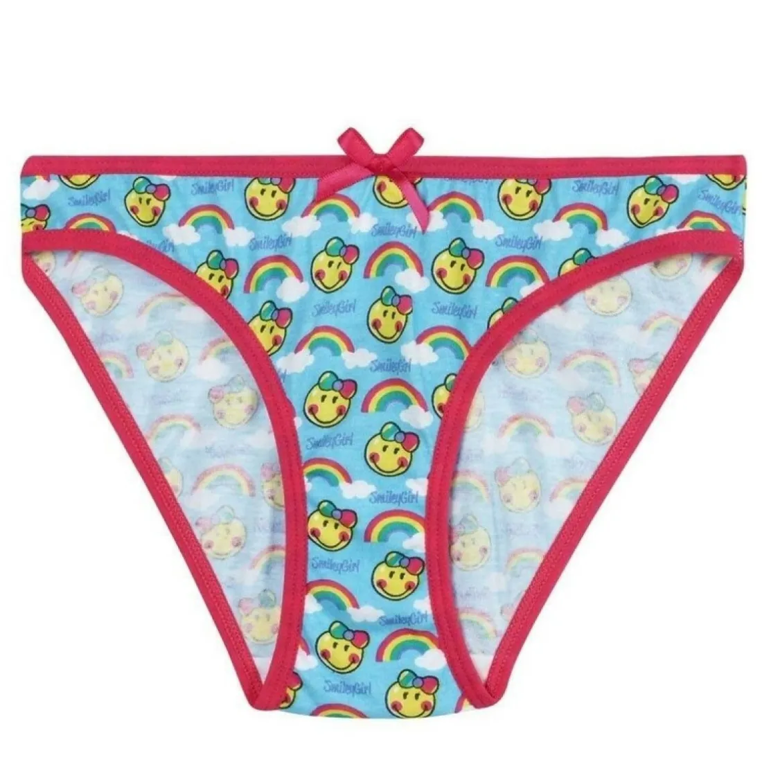 Lot de 3 slips imprimés Rainbow Tech by Smiley POMM'POIRE - Multicolore en coton