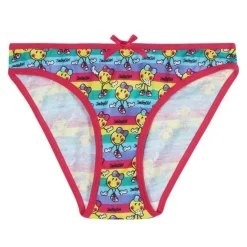 Lot de 3 slips imprimés Rainbow Tech by Smiley POMM'POIRE - Multicolore en coton