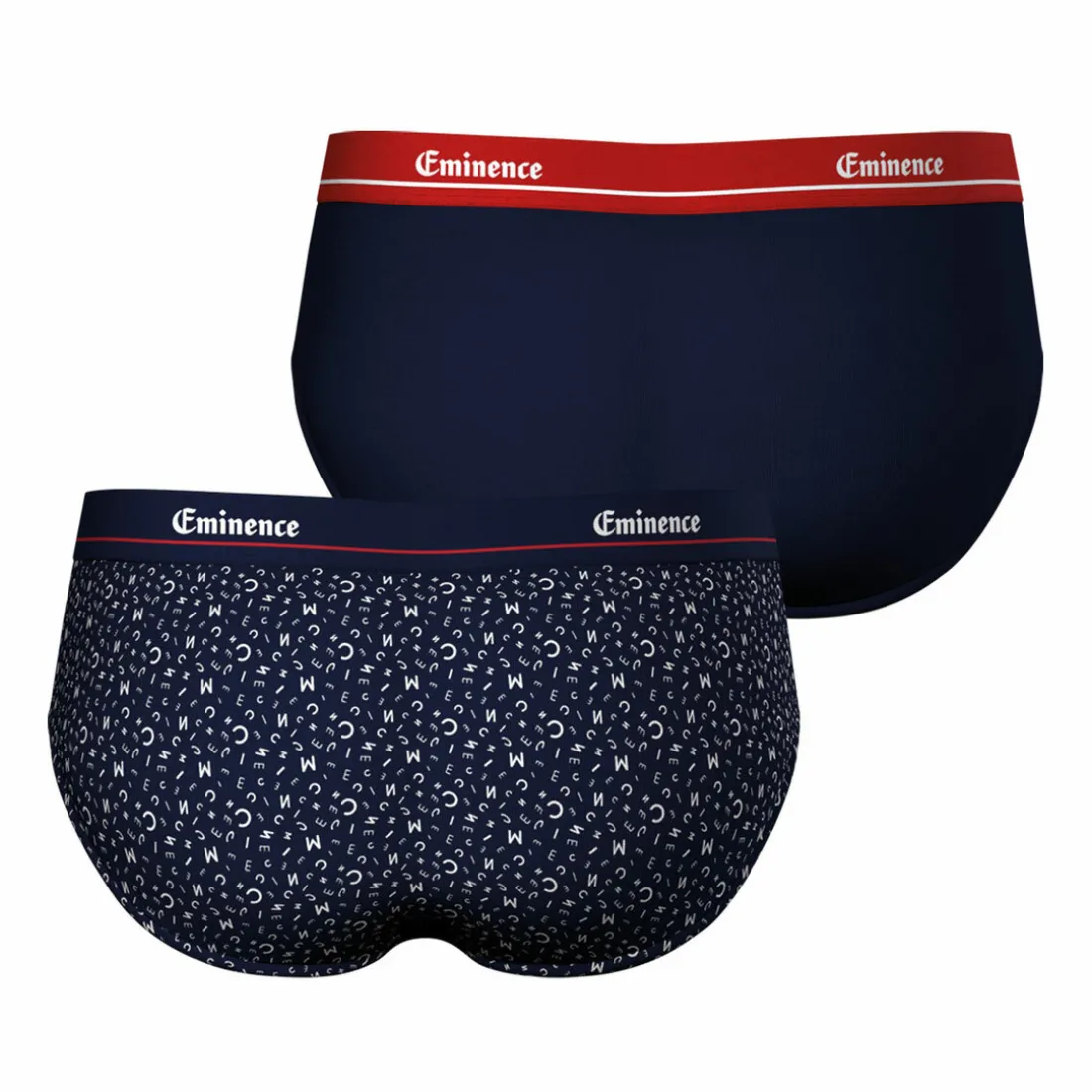 Lot de 2 slips Swing édition Anniversaire bleu en coton pour homme