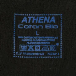 Lot de 2 Tee shirts col V homme Coton Bio noir