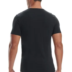 Lot de 3 tee-shirts col v homme Active Core Coton Adidas noir