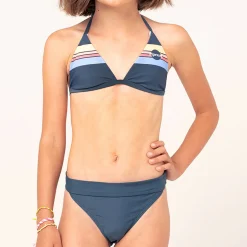 Maillot de Bain 2 Pièces pour Fille Rip Curl Bleu