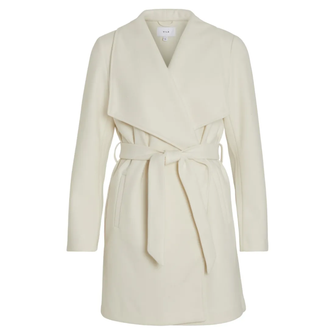 Manteau à ceinture Cooley gris Zola