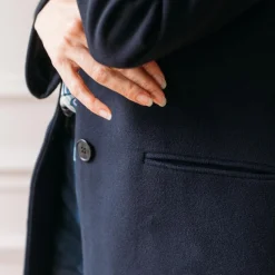 Manteau col tailleur Etienne
