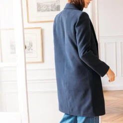 Manteau col tailleur Etienne