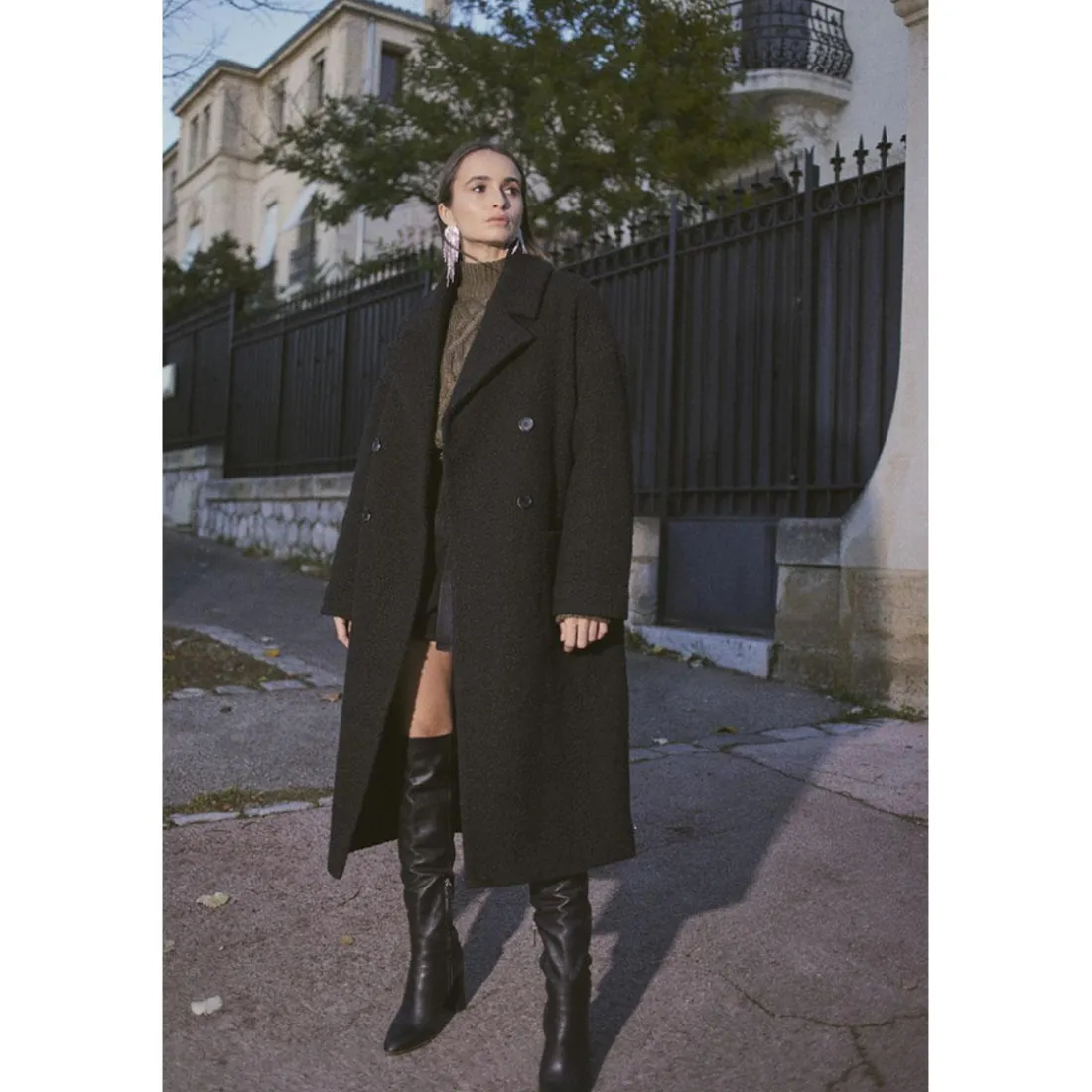 Manteau EVA noir