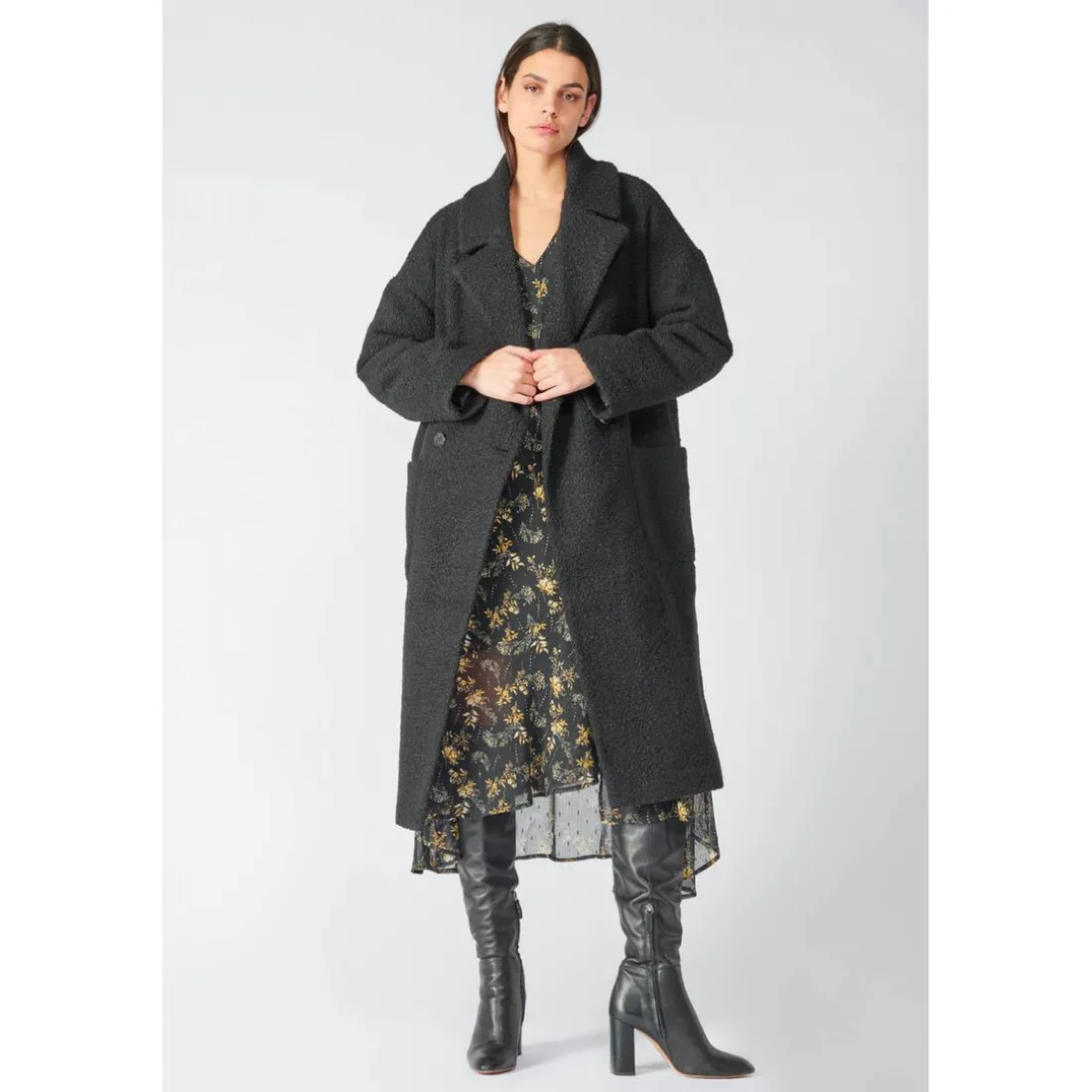 Manteau EVA noir