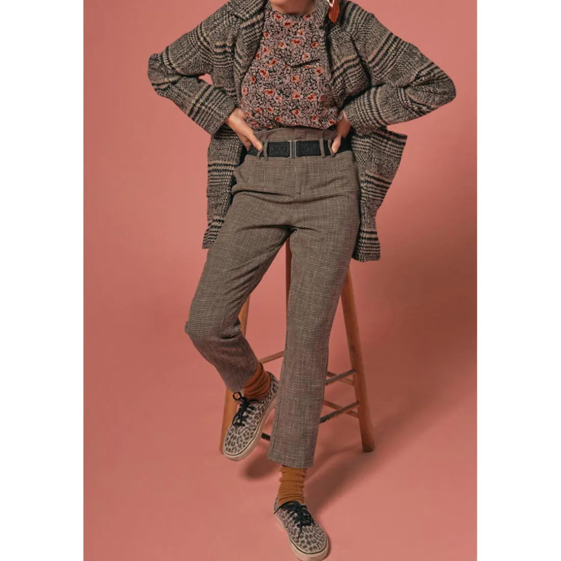 Manteau fille DARLENGI marron