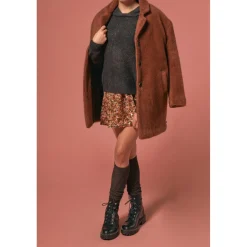 Manteau fille LIZEGI rose