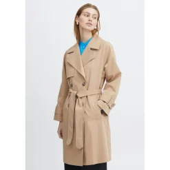 Manteau IHELOVA JA - Sable