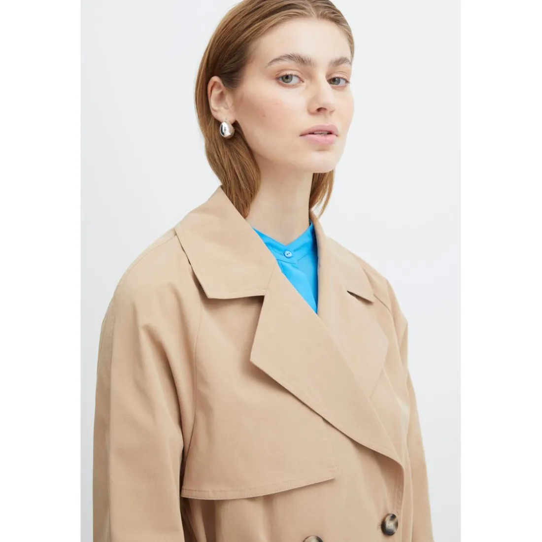 Manteau IHELOVA JA - Sable