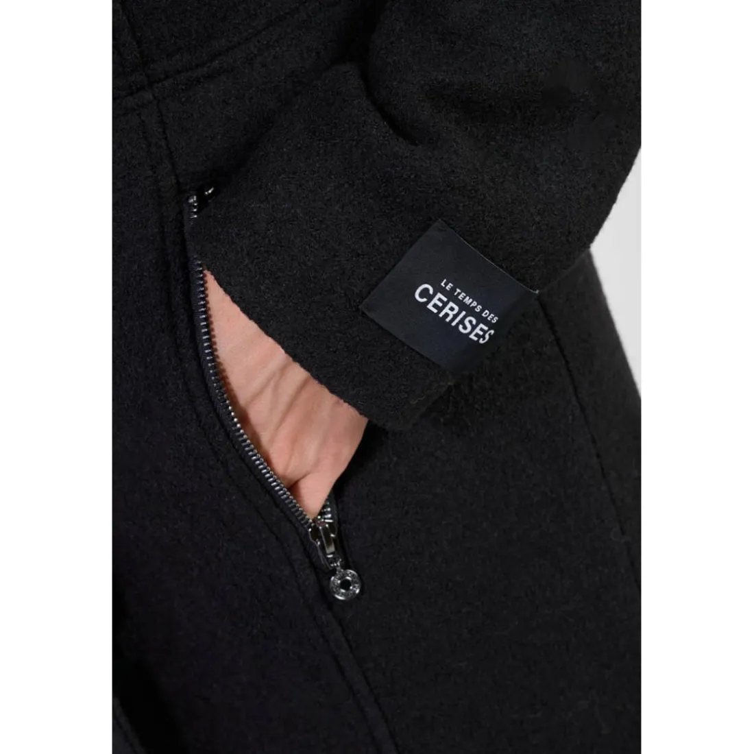 Manteau KAPLAN noir Faye