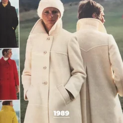 Manteau long grand col Ange camel