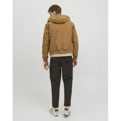 Manteau softshell homme marron