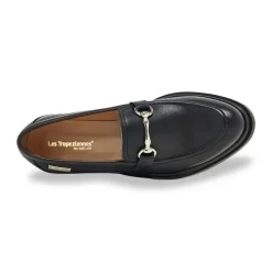 Mocassin noir SLOANA en cuir