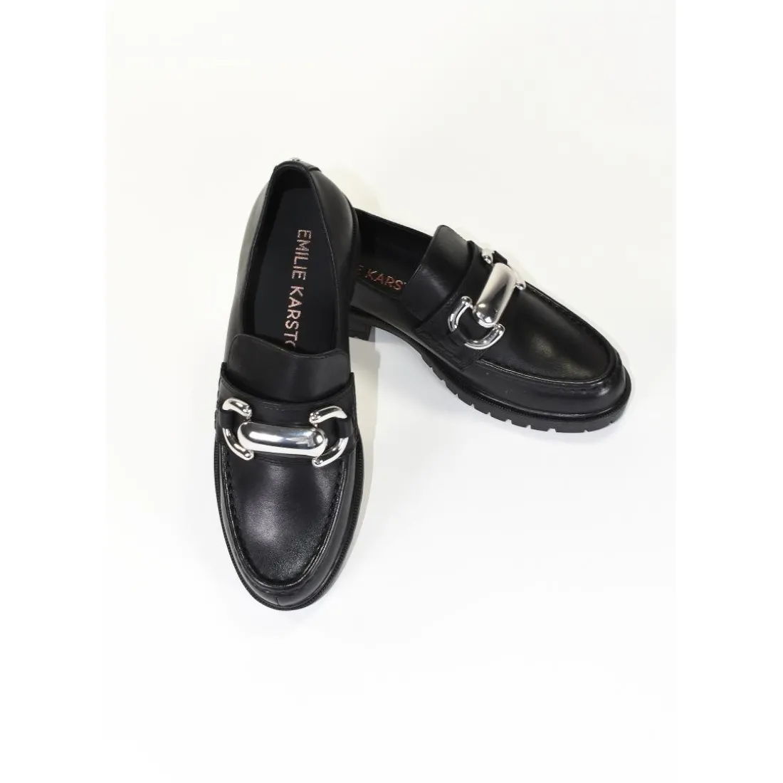 Mocassins femme en Cuir AMARYLLIS Noir