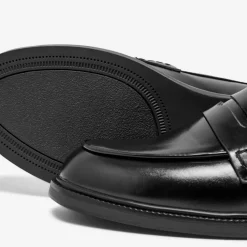 Mocassins Longueur cheville Bout rond noir