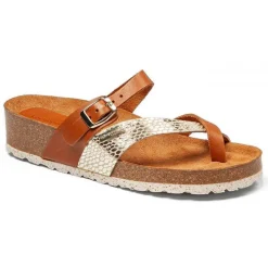 Mule femme ZAPISYN Marron