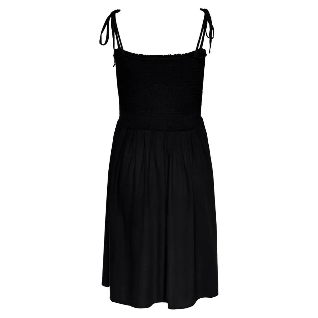 ONLANNIKA - Robe courte avec cordon d'attache noir en viscose