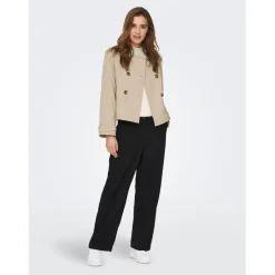 Onlapril Life Short Trenchcoat Otw Noos marron Elia
