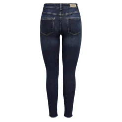 Onlblush Mid Sk Ankle Rw Dnm Dot245 Noos bleu denim en coton Isa