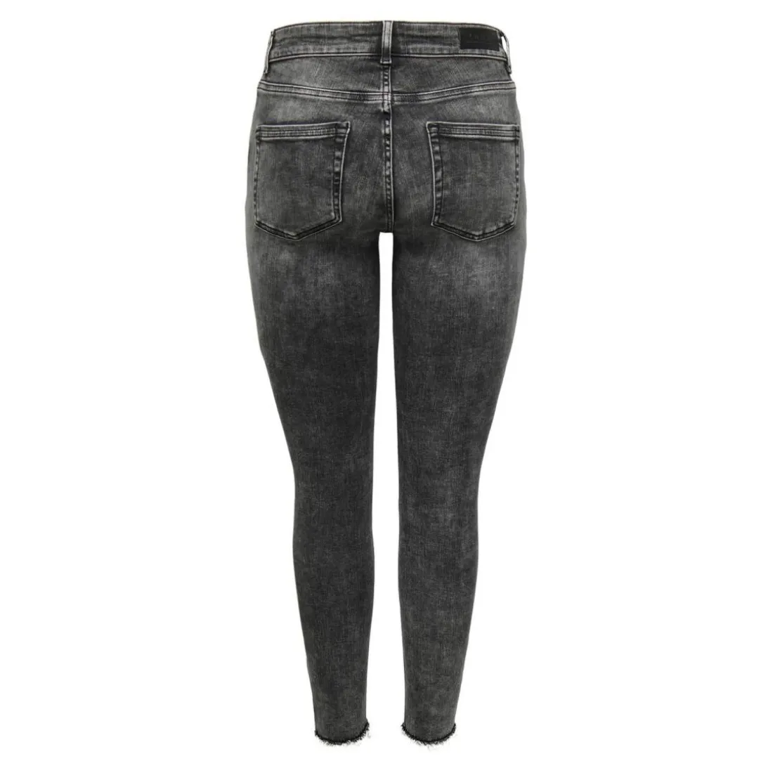 Onlblush Mid Sk Ankle Rw Dnm Dot227 Noos gris foncé en coton Zadie