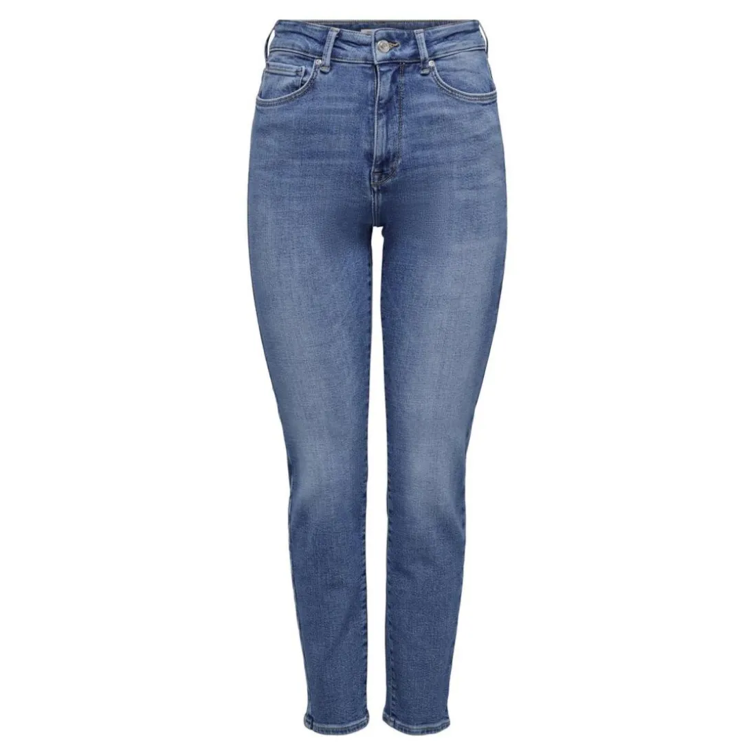 Onlemily Stretch Hw St Ak Dnm Cro571Noos bleu denim en coton Mila