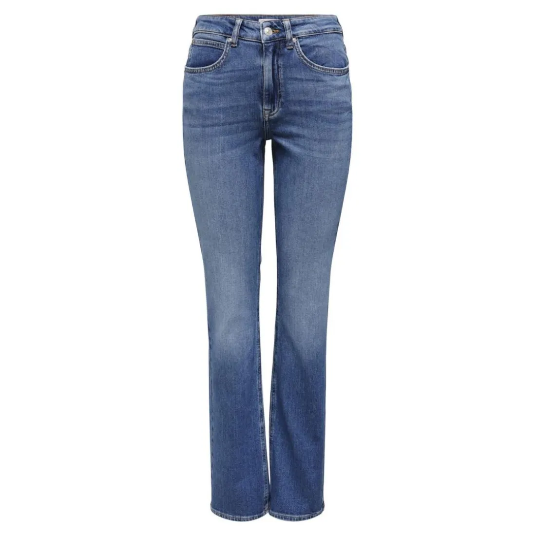Onleverly Mw Flared Dnm Cro187 bleu denim en coton Ria