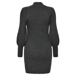 Onlkatia L/S Dress Knt Noos gris en viscose Sloan