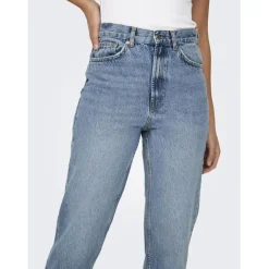 Onlriley Life Ex Hw Str Dnm Dot353 Noos bleu denim en coton Joy