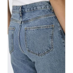 Onlriley Life Ex Hw Str Dnm Dot353 Noos bleu denim en coton Joy