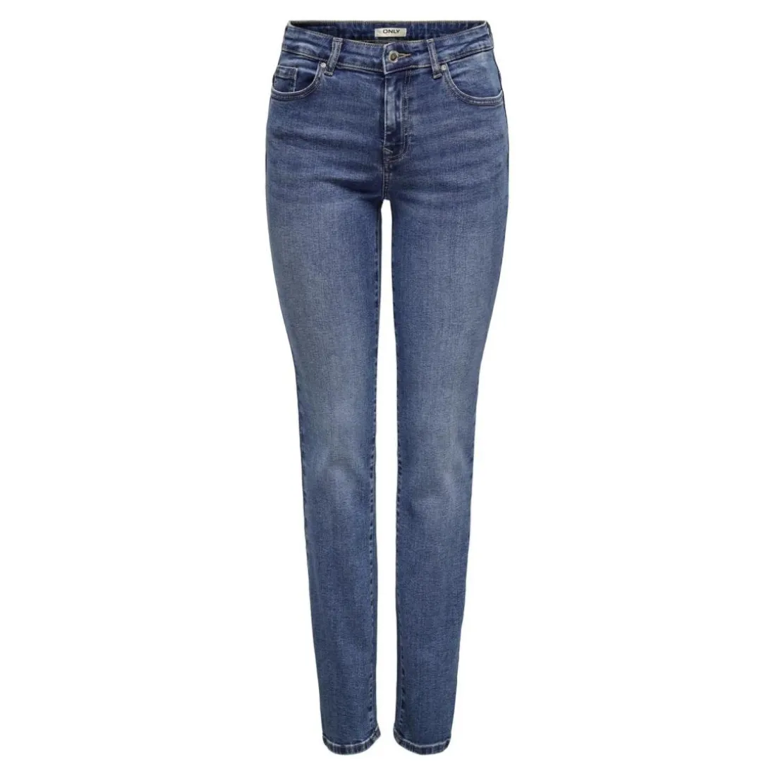 Onlsui Mid Slim Dnm Dia451 Noos bleu denim en coton Maia
