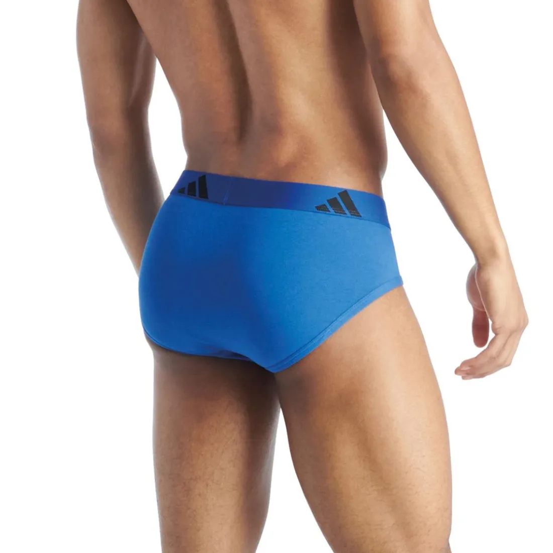 ot de 3 slips homme Active Flex Cotton Adidasport bleu en coton