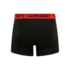 Pack boxer homme rouge en coton