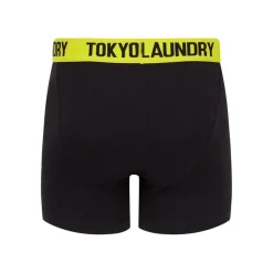Pack boxer homme vert en coton