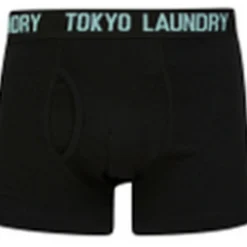 Pack de 2 boxers en coton bleu
