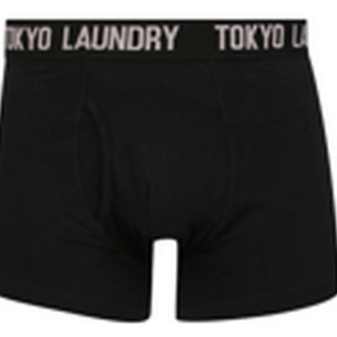 Pack de 2 boxers en coton violet noir