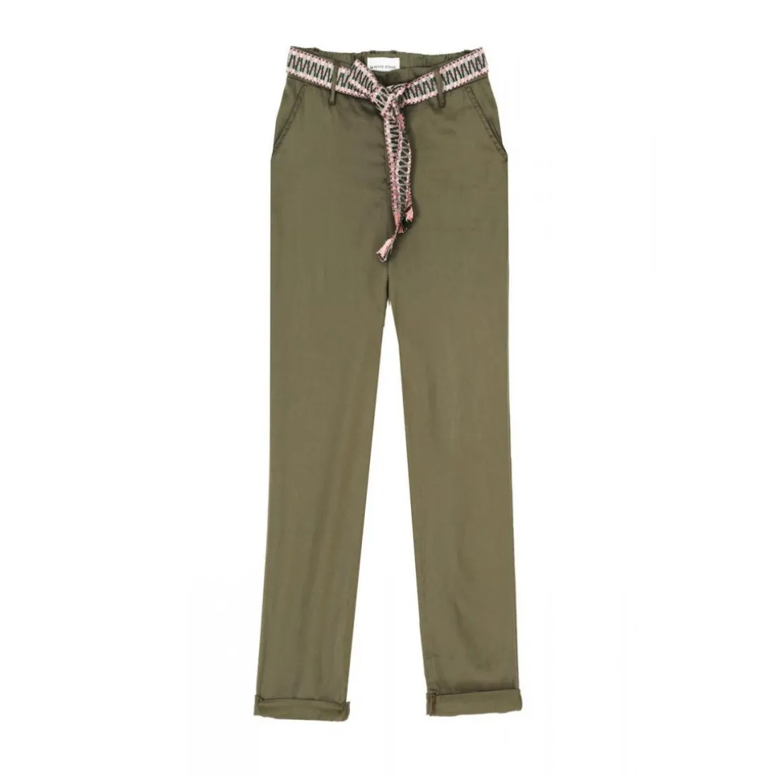 Pantalon Aaron vert olive