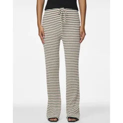 Pantalon ample Iris marron en viscose Mae