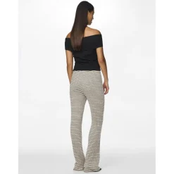 Pantalon ample Iris marron en viscose Mae