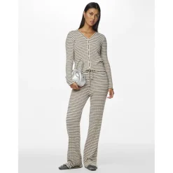 Pantalon ample Iris marron en viscose Mae