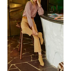 Pantalon ATLANTA V - Beige en coton