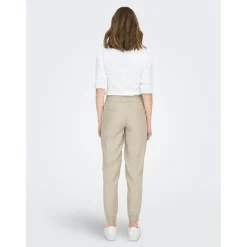 Pantalon beige en viscose