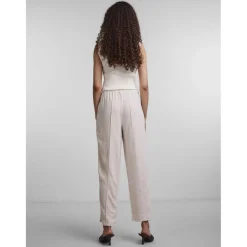 Pantalon blanc en viscose