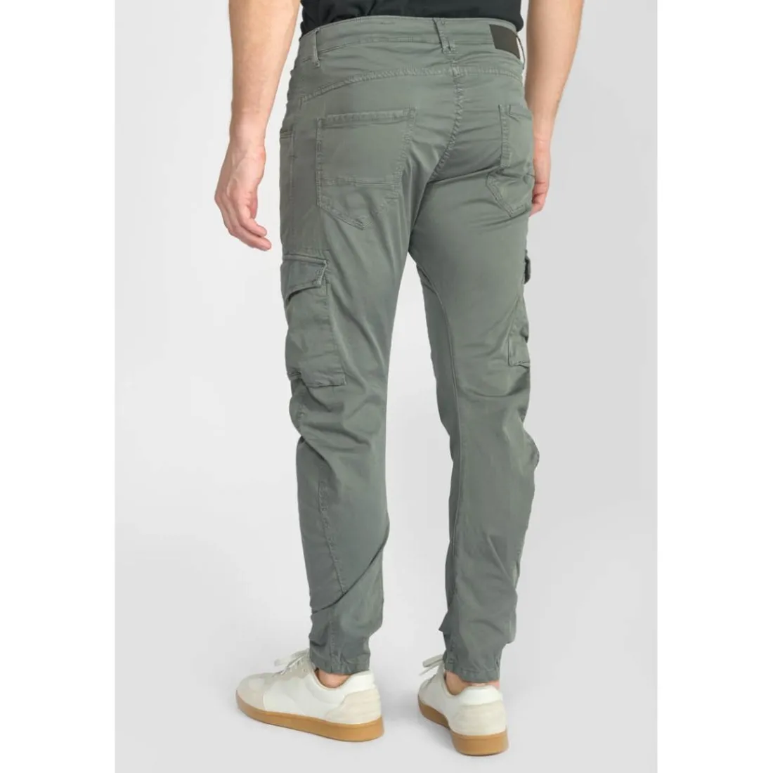 Pantalon cargo ALBAN gris Tom en coton
