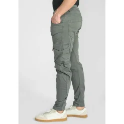 Pantalon cargo ALBAN gris Tom en coton