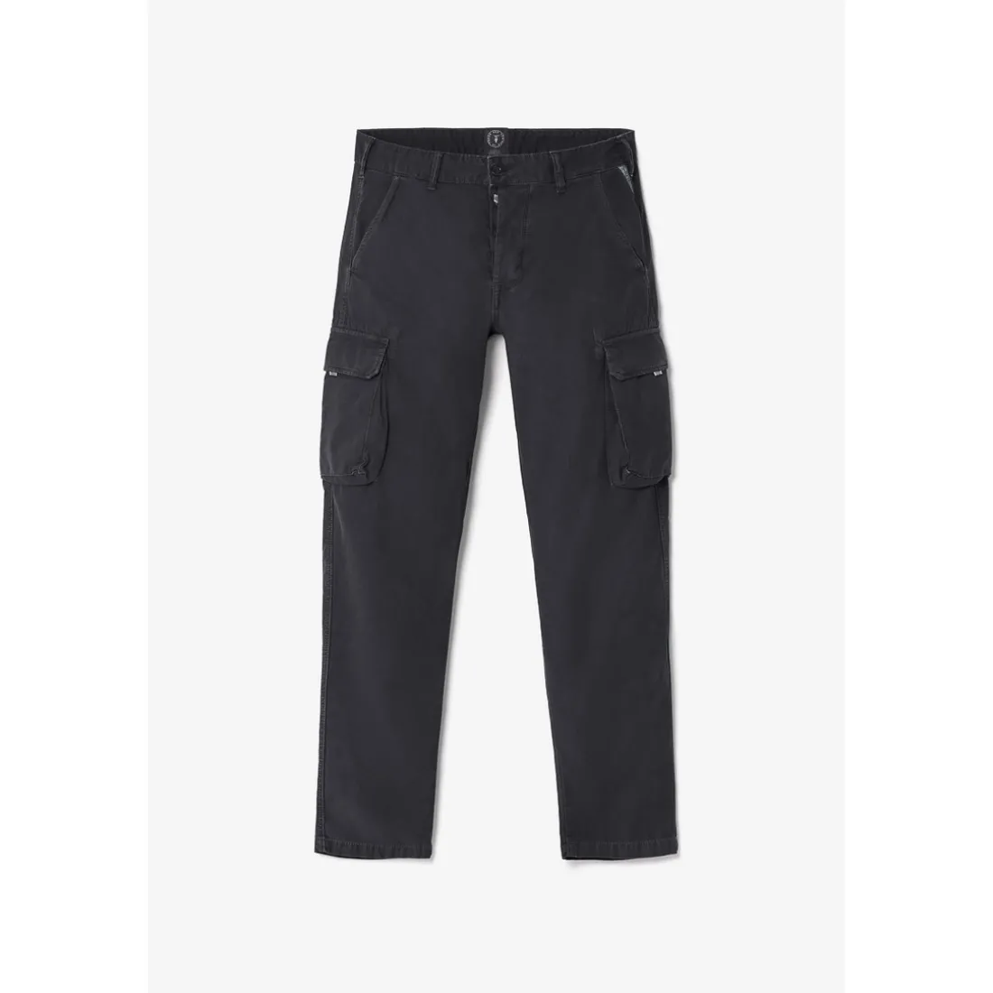 Pantalon cargo SAMI noir en coton